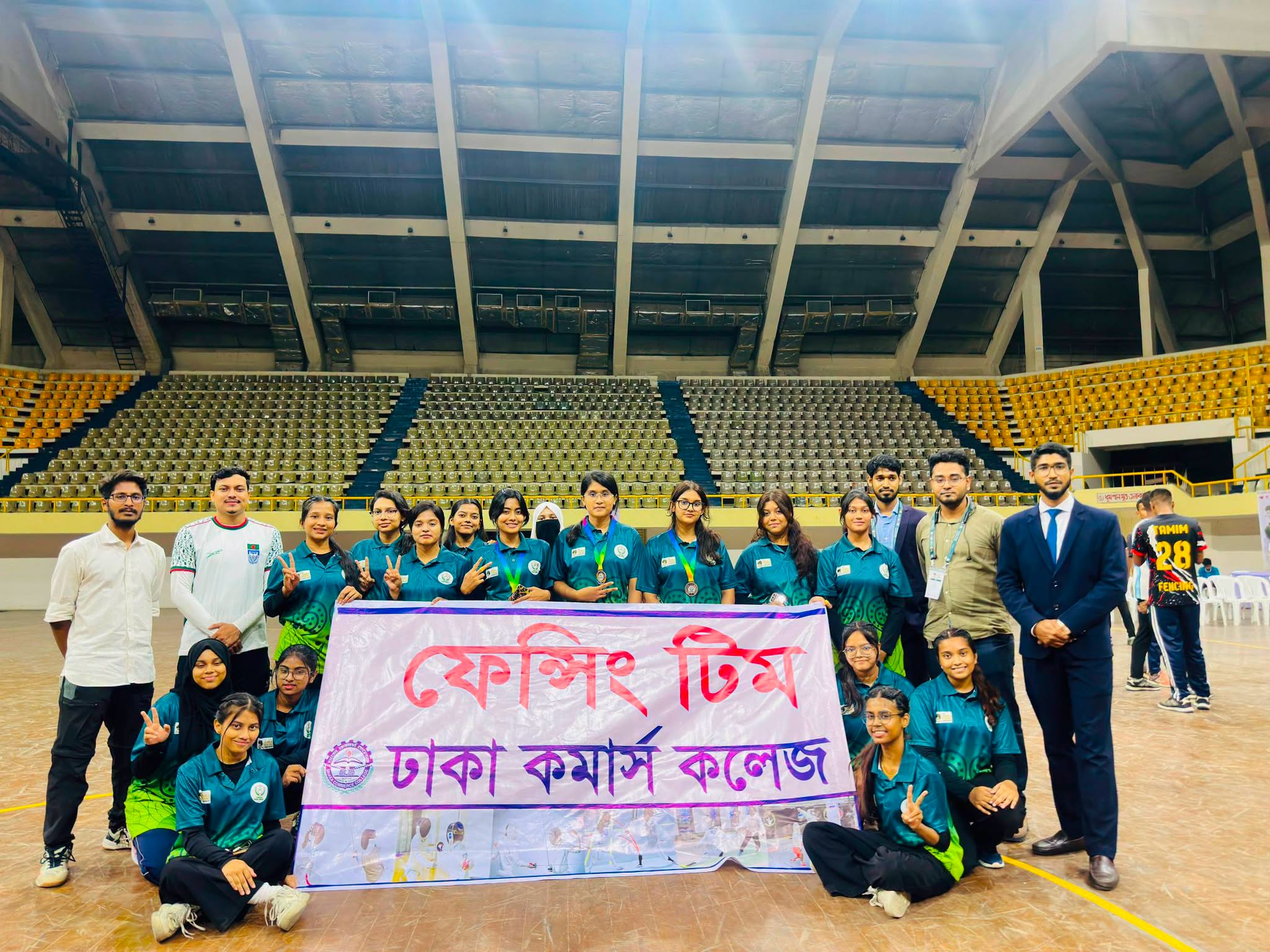 ঢাকা কমার্স কলেজের শিক্ষার্থীরা পড়াশোনায় কৃতিত্বপূর্ণ ফল অর্জনের পাশাপাশি সহশিক্ষা কার্যক্রম এবং খেলাধুলার বিভিন্ন ইভেন্টে অংশগ্রহণ করে অনেক পুরস্কার ...